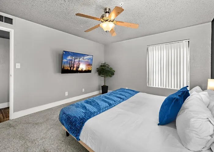 Apartment 2br Hideaway Near Asu Pool Access Pet-friendly & Parking